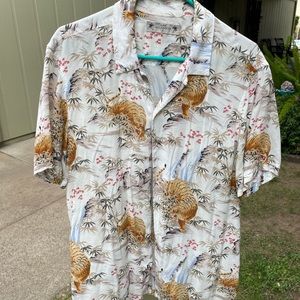 Medium Allsaints Tiger button down, only worn a couple times
